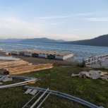 Строительство плавобъектов с использованием понтонов, Красноярск